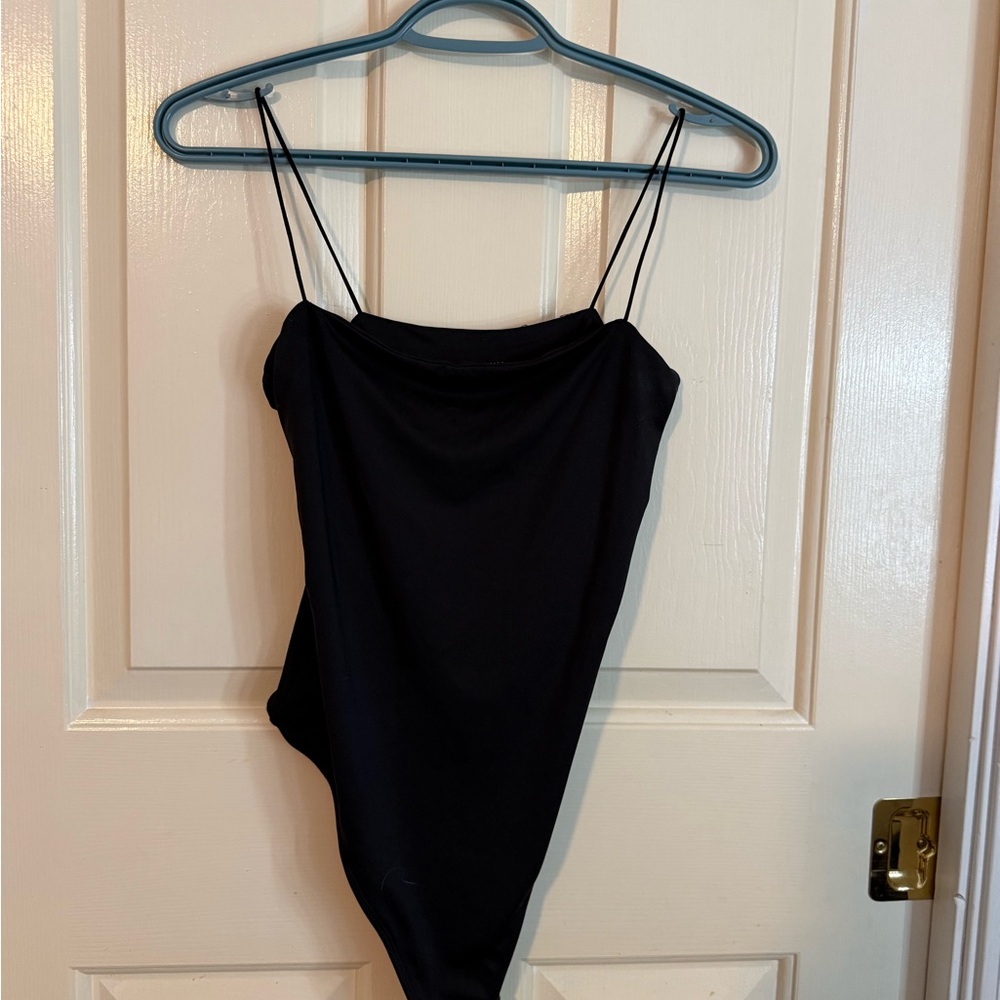 Sleek Black Women's Chemise